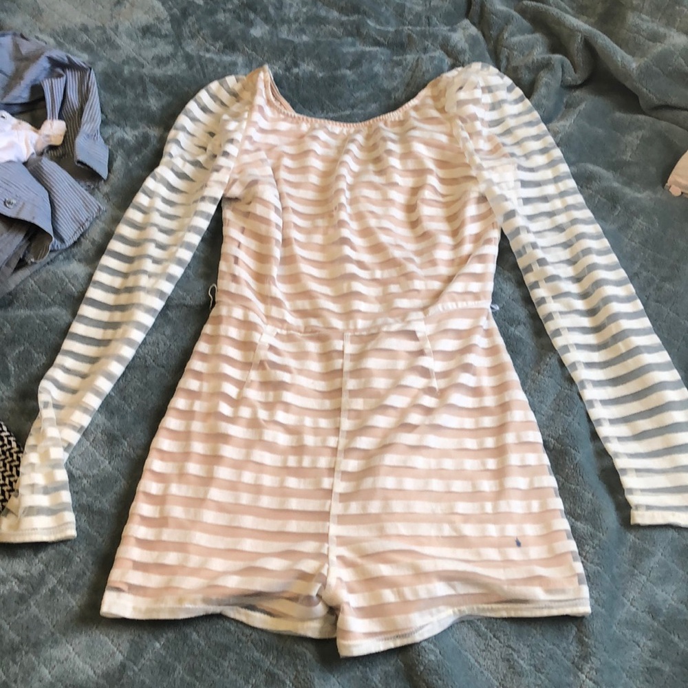 Long sleeve romper
